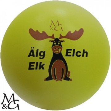 M&G Big Älg - Elch - Elk - ikke larkeret 